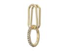Rebecca Minkoff Pave Ring Baby Earrings (gold) Earring