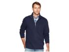 Nautica 1/2 Zip Mock Neck (navy) Men's Clothing