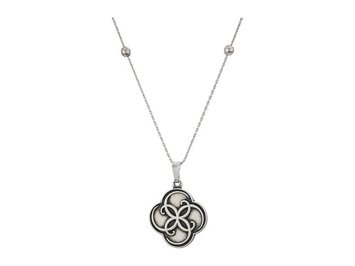 Alex And Ani Breath Of Life Expandable Necklace (rafaelian Silver) Necklace