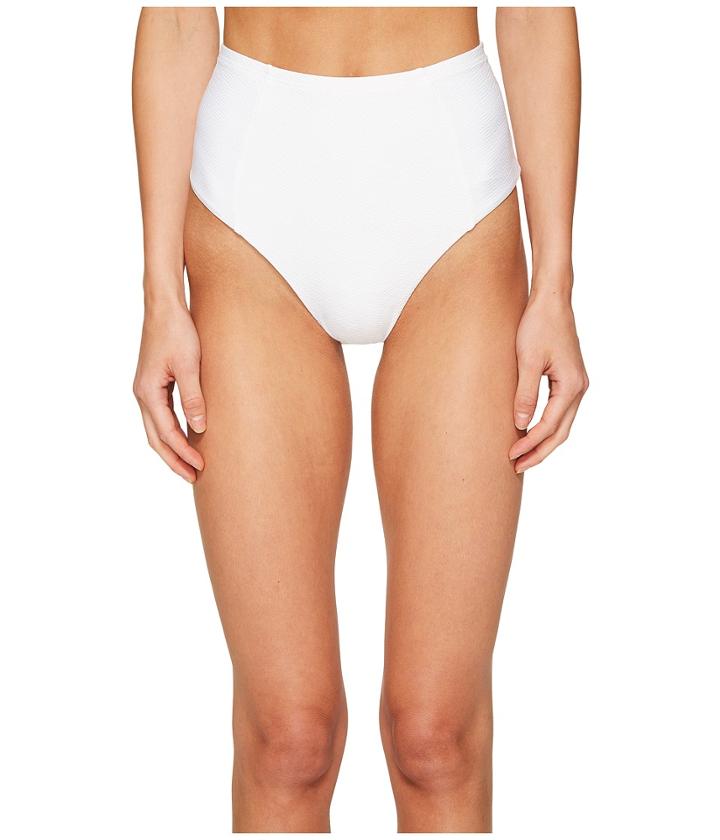 Onia Leah Bottom (textured White) Women's Swimwear
