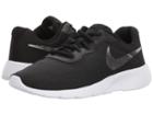 Nike Kids Tanjun (big Kid) (black/metallic Pewter/white) Boys Shoes