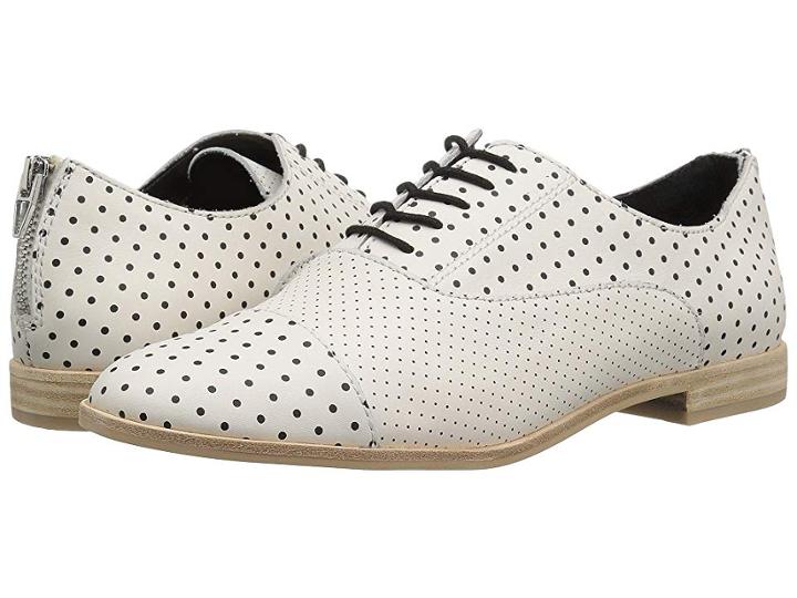 Dolce Vita Polo (white/black Leather) Women's Shoes
