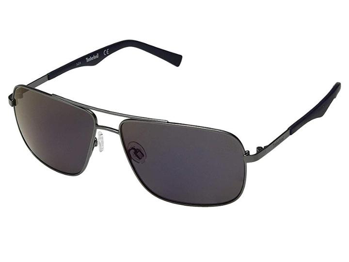 Timberland Tb9107 Polarized (matte Gunmetal /smoke Polarized) Fashion Sunglasses