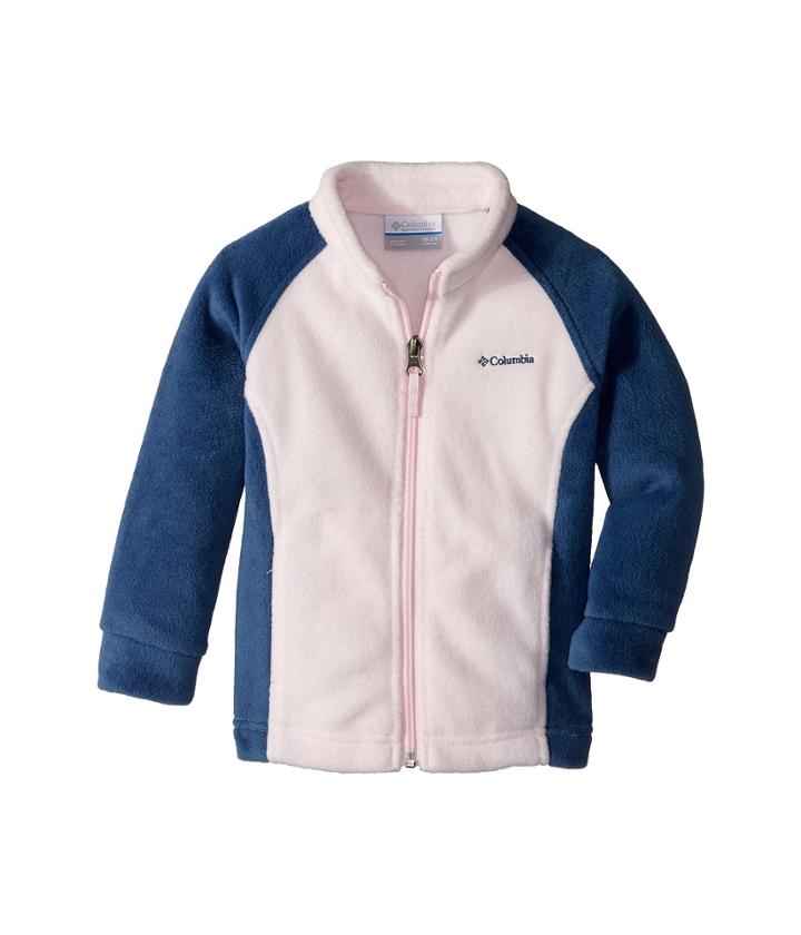 Columbia Kids Benton Springstm Fleece (infant) (whitened Pink/carbon) Girl's Fleece