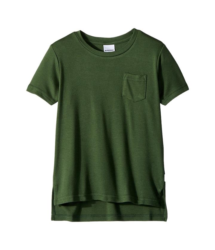 Superism Brycen Short Sleeve Tee (toddler/little Kids/big Kids) (green) Boy's T Shirt