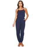 Rvca Tracter Jumpsuit (federal Blue) Women's Jumpsuit & Rompers One Piece