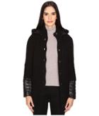 Duvetica Findulas Sweater Coat (all Black) Women's Coat