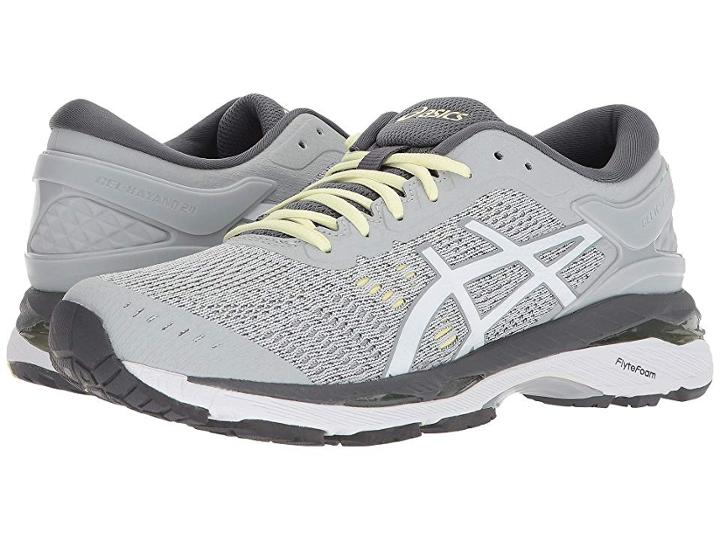 Asics Gel-kayano(r) 24 (glacier Grey/white/carbon) Women's Running Shoes