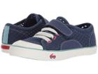 See Kai Run Kids Saylor (little Kid/big Kid) (dark Blue) Girl's Shoes