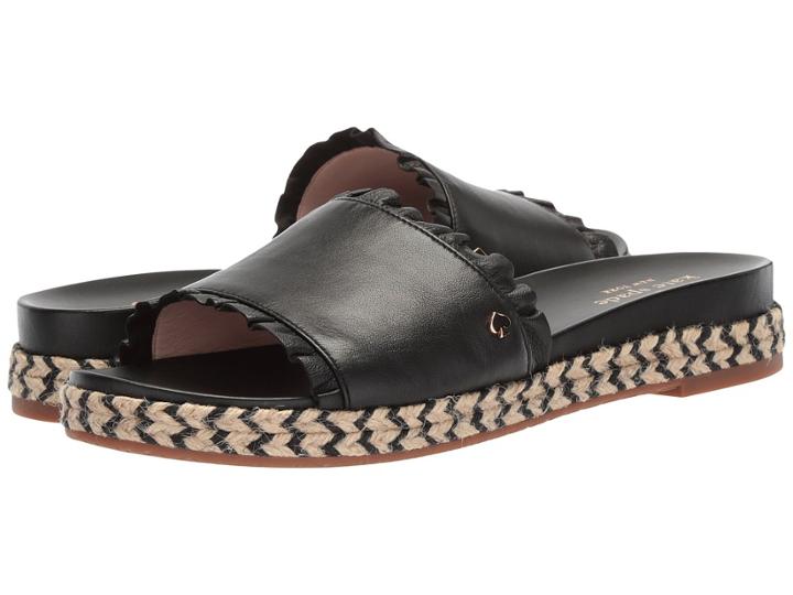 Kate Spade New York Zahara (black Nappa) Women's Shoes