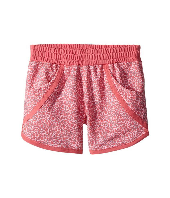 Columbia Kids Solar Streamtm Ii Boardshort (toddler) (lollipop Mimosa Print) Girl's Swimwear