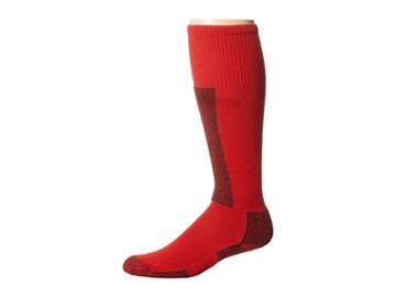 Thorlos Performance Fit Ski (fire Red) Crew Cut Socks Shoes