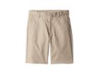 Nautica Kids Flat Front Shorts (little Kids/big Kids) (khaki) Boy's Shorts