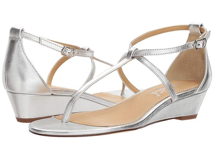 Splendid Bryce (silver Metallic Leather) Women's Sandals