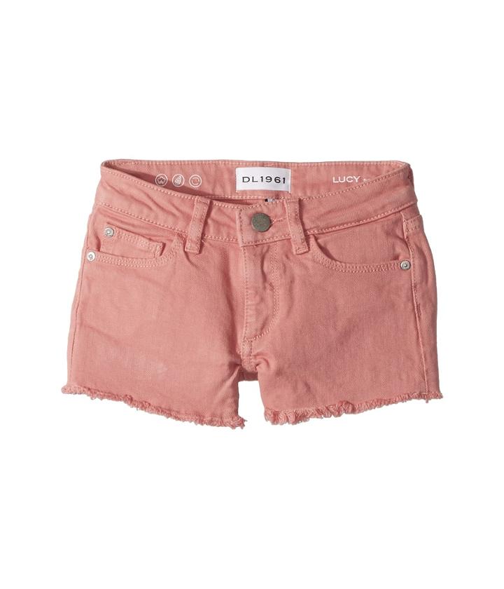 Dl1961 Kids Lucy Cutoff Shorts In Sunset (little Kids/big Kids) (sunset) Girl's Shorts