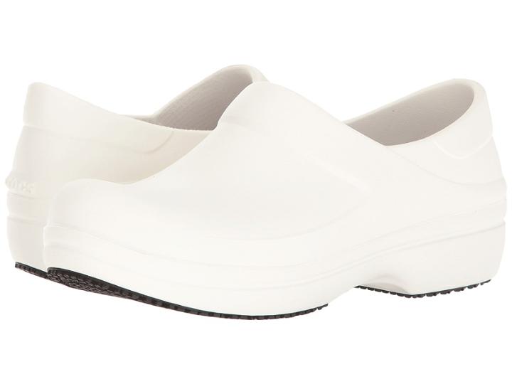 Crocs Neria Pro Clog (white) Women's Clog/mule Shoes