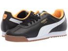Puma Roma Basic (puma Black/orange Pop) Men's  Shoes