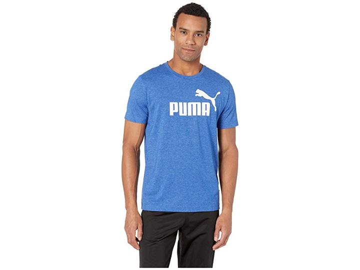 Puma Ess Heather Tee (surf The Web Heather) Men's T Shirt