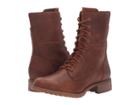 Timberland Banfield Mid Lace Boot (medium Brown Full Grain) Women's Lace-up Boots