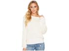Splendid Lurex Pullover (natural) Women's Long Sleeve Pullover