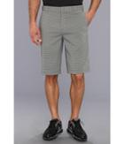 Nike Golf Modern Tech Stripe Short (medium Base Grey/metallic Silver) Men's Shorts