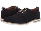 Madden By Steve Madden Last 6 (navy Suede Pu) Men's Shoes