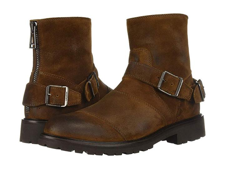 Belstaff Trialmaster Burnished Suede Boot (bracken) Men's Boots