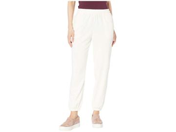 Juicy Couture Microterry Easy Jogger Pants (angel) Women's Casual Pants