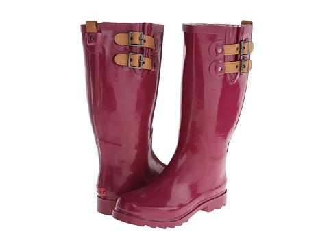 Chooka Top Solid Rain Boot (deep Mauve) Women's Rain Boots