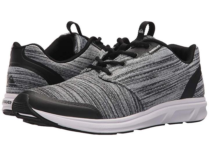 Quiksilver Voyage Textile (black/grey/white) Men's Skate Shoes
