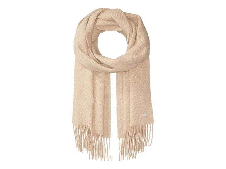 Lauren Ralph Lauren Luxury Staple Solid Wrap (oatmeal) Scarves