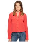 Equipment Signature Blouse (charged Pink) Women's Blouse