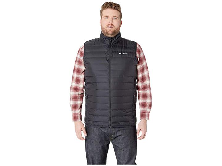 Columbia Big Tall Lake 22tm Down Vest (black) Men's Vest