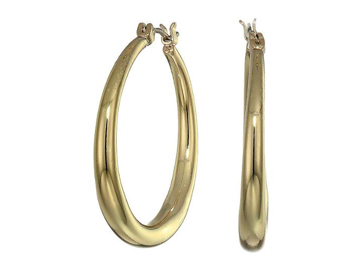 Lauren Ralph Lauren Gradual Hoop Earrings (gold) Earring