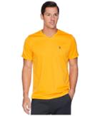 U.s. Polo Assn. Performance V-neck T-shirt (warhol Orange) Men's T Shirt