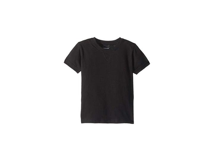 Superism Super Soft Cotton Sir Crew Neck Tee (toddler/little Kids/big Kids) (black) Boy's T Shirt
