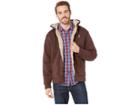 U.s. Polo Assn. Solid Lined Fleece (dark Brown) Men's Fleece