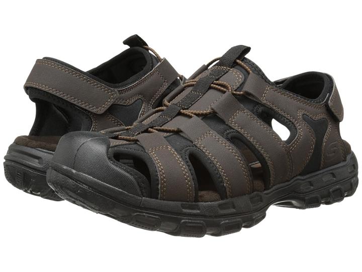 Skechers Gander (chocolate) Men's Sandals