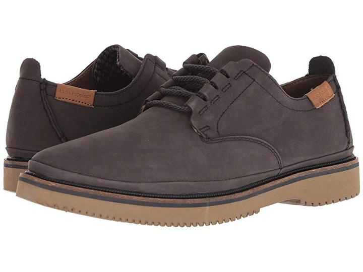 Hush Puppies Bernard Conv Oxford (off-black Nubuck) Men's  Shoes