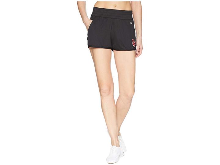 Champion College Oklahoma Sooners Endurance Shorts (black) Girl's Shorts