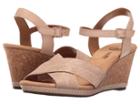 Clarks Helio Latitude (nude Leather) Women's Sandals