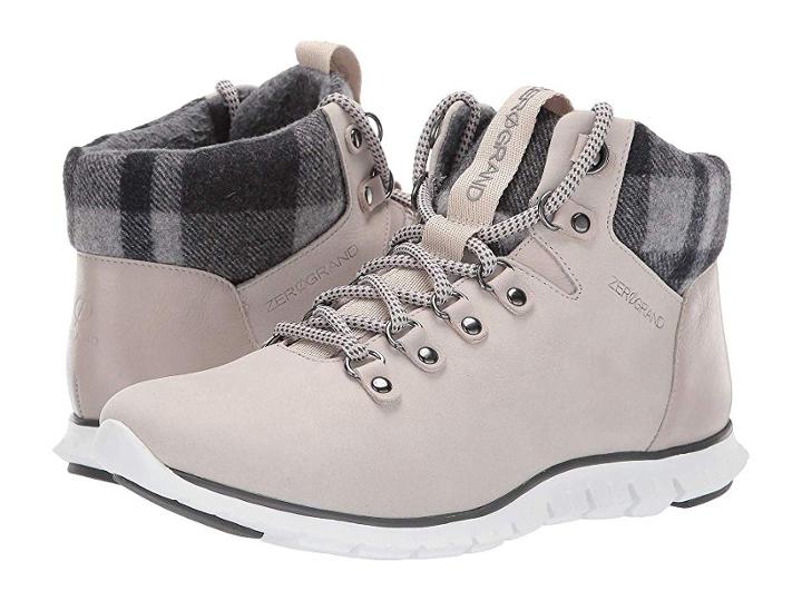 Cole Haan Zerogrand Hiker Boot (dove Waterproof Nubuck) Women's Hiking Boots
