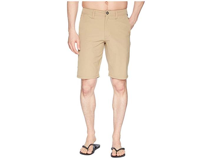 Volcom Frickin Surf N' Turf Dry 21 Hybrid Shorts (khaki) Men's Shorts