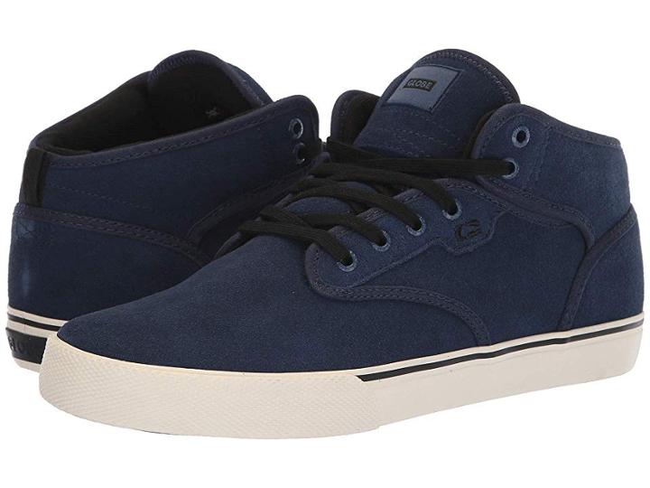 Globe Motley Mid (blue/antique) Men's Skate Shoes