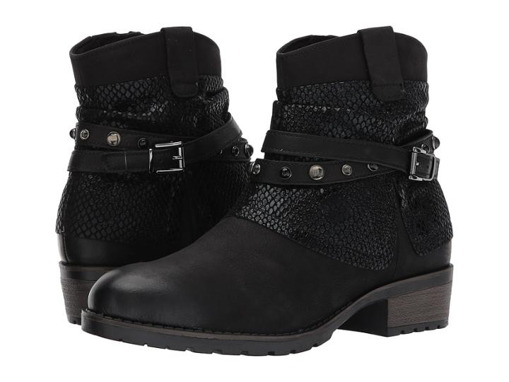 Tamaris Parai 1-1-25311-29 (black Combo) Women's Boots