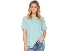 Free People Cloud 9 Tee (turquoise) Women's T Shirt