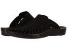 Keen Uneek Slide (black/black) Women's Shoes