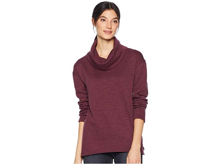 Burton Ellmore Pullover (port Royal Heather) Women's Clothing