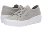 Superga 2905 Cotw Linea Up And Down (total Light Grey Full) Women's Lace Up Casual Shoes
