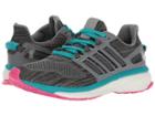 Adidas Running Energy Boost 3 (vista Grey/white/mid Grey) Women's Running Shoes